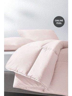 Yataş Bedding Macaron Tek Kişilik  Yorgan - Yastık Set - Pembe