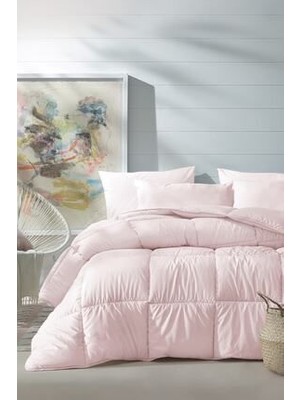 Yataş Bedding Macaron Tek Kişilik  Yorgan - Yastık Set - Pembe