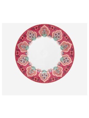 Pip Studio Flower Festival Kırmızı Porselen Kahvaltı Tabağı 21 cm