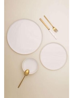 Porland Chopin Altın Yaldız 18 Parça 6 Kişilik Yemek Takımı