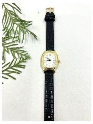 Quartz Retro Minimal Vintage Deri Kordon Kadın Kol Saati