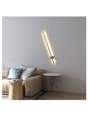 Philips Vonalıght Modern Dekoratif LED Duvar Aplik 70CM Siyah 3000K