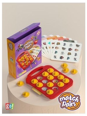 Go Toys Renkli Hafıza Eşleştirme Oyunu 