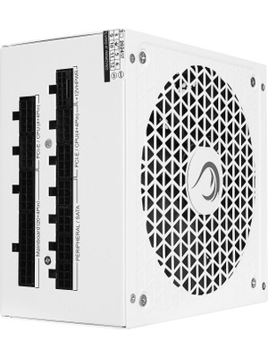 Rampage Rage P10 850W 80+ Gold Apfc 14CM Hdb Fan Full-Moduler Atx3.0+Pcıe5.0 Beyaz Gaming Power Supp