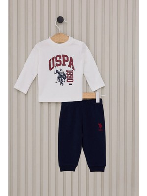 U.S. Polo Assn. Lacivert Erkek Bebek 3'lü Takım