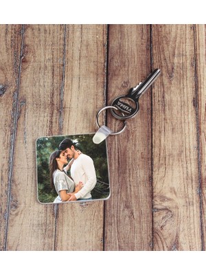 Ejoya Kişiye Özel Fotoğraflı Anahtarlık 85261