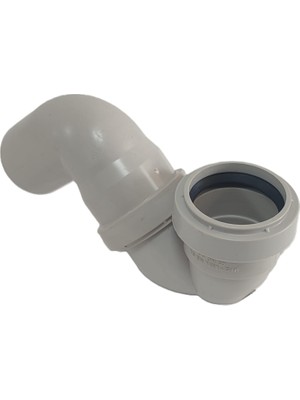 Nano Tm Ø50 mm x 87° Pvc S Sifon - Slent Pipe