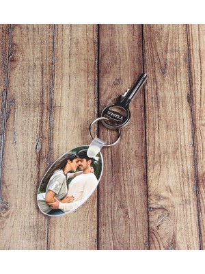 Ejoya Kişiye Özel Fotoğraflı Anahtarlık 85264