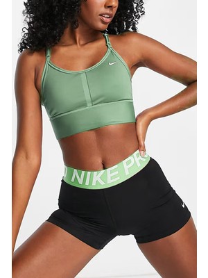 Nike Dri-Fit Indy Light Support Longline Green Bra Sporcu Sütyeni Bra Yeşil