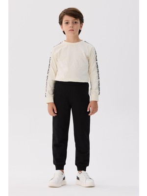 Bg Store Erkek Çocuk Siyah Eşofman Altı