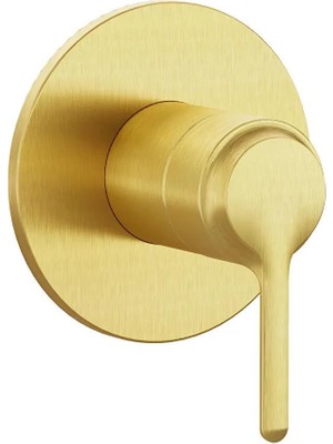 Artema Origin Classic Ankastre Duş Bat. S.ü Fırçalı Altın A4289625 Duş Bataryası Sıva Üstü