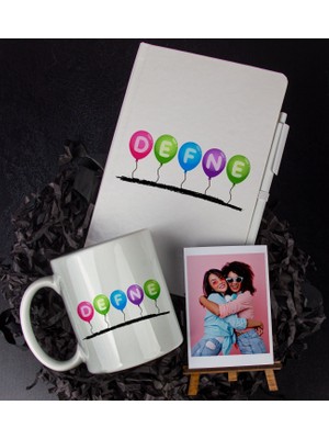 Ejoya Kişiye Özel Tasarım Defter Kalem Kupa ve Fotoğraflık Hediye Seti 85913