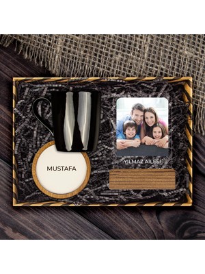 Ejoya Kişiye Özel Fotoğraflı Akrilik Çerçeve & Bardak Altlığı & Kupa  113914