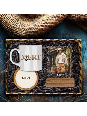 Ejoya Kişiye Özel Fotoğraflı Akrilik Çerçeve & Bardak Altlığı & Kupa  113912