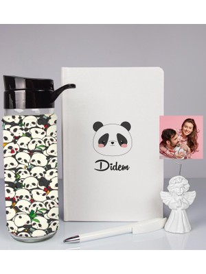 Ejoya Kişiye Özel Defter Kalem Matara ve Fotoğraflı Notluk  93565