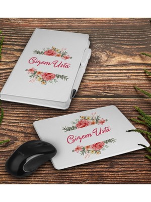 Ejoya Kişiye Özel Defter Kalem ve Mousepad Ofis  94401
