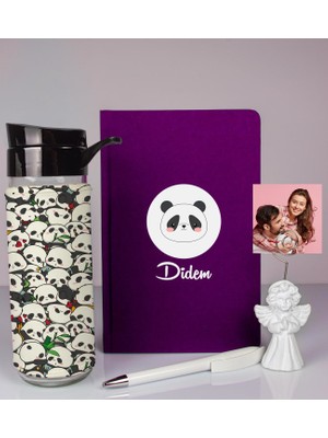 Ejoya Kişiye Özel Defter Kalem Matara ve Fotoğraflı Notluk  93564