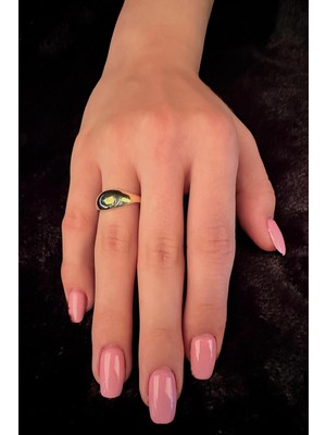 Fiyonk Kuyumculuk 14 Ayar Altın Bombeli Yüzük