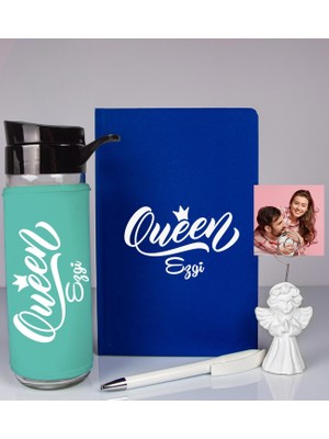 Ejoya Kişiye Özel Defter Kalem Matara ve Fotoğraflı Notluk  93530