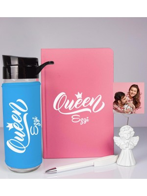 Ejoya Kişiye Özel Defter Kalem Matara ve Fotoğraflı Notluk  93531