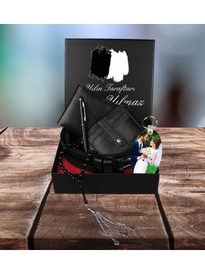 Ejoya Taraftara Özel Cüzdan Kartlık Kemer Tesbih Kalem ve Fotoğraflı Anahtarlık Erkek  94457