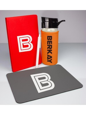 Ejoya Kişiye Özel Defter Kalem Matara ve Mousepad Ofis  94418