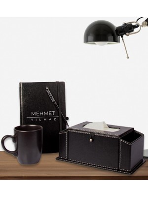 Ejoya Kişiye Özel Yeni Işinde Başarılar Deri Masa Kalemlik  111599