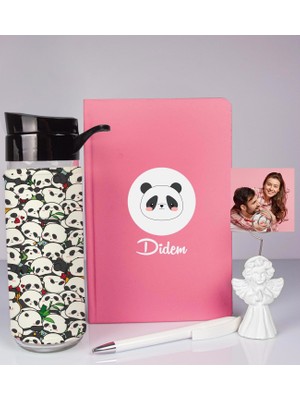 Ejoya Kişiye Özel Defter Kalem Matara ve Fotoğraflı Notluk  93563