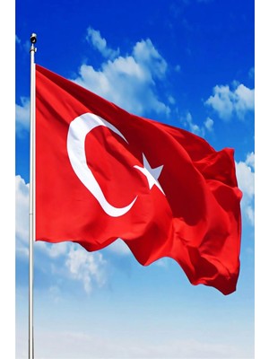 Bilsan Bayrak Türk Bayrağı 120X180 cm  1.kalite Alpaka Kumaş