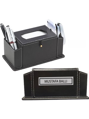 Ejoya Kişiye Özel Deri Masa Kalemlik  111592