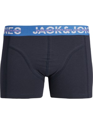 Jack Jones Erkek Kurukafa Desenli 3 Lü Paket Boxer 12250221