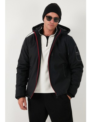 Buratti Regular Fit Çıkarılabilir Kapüşonlu Cepli Mont Erkek Mont 497ALBERT