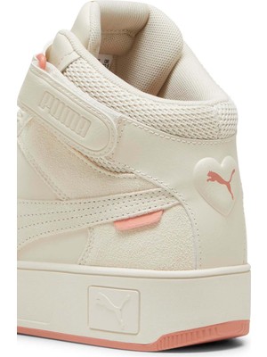 Puma Carina Street Mid Coquett Bej Kadın High Sneaker