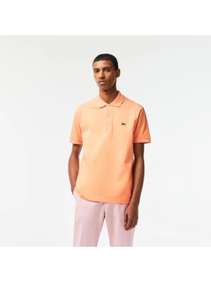 Lacoste Erkek Polo T-Shirt Turuncu Klasik Fit