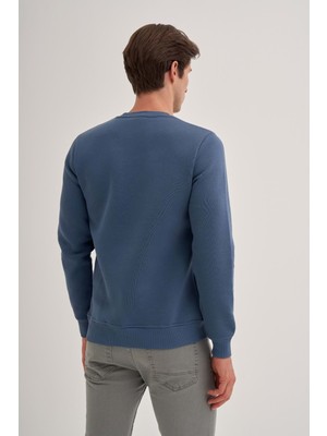 Caz 5138 3 Iplik Sweat - Cazador - 24KCEEO05138 - Indigo - Xl