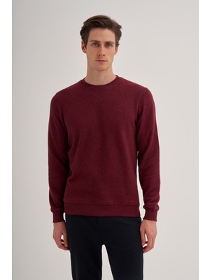 Caz 5621 Selanık Sweat - Cazador - 24KCEEO05621 - Bordo Melanj - M