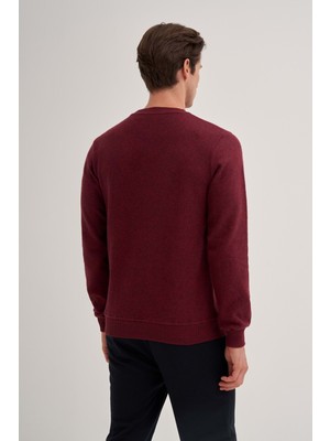 Caz 5621 Selanık Sweat - Cazador - 24KCEEO05621 - Bordo Melanj - M