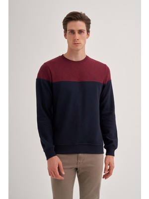 Caz 5622 Selanık Sweat - Cazador - 24KCEEO05622 - Bordo Melanj - M