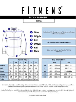 Klasik Kısa Kol Keten Cotton Hediye Kutulu Erkek Gömlek (CODE:C.3415) - Beyaz Açık Mavi