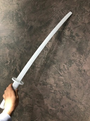 Alfapazar Rukia Kuchiki - Bleach Katana Sword Kılıç 75 cm Katlanabilir Sağlam Plastik Açılıp Kapanabilen Katana
