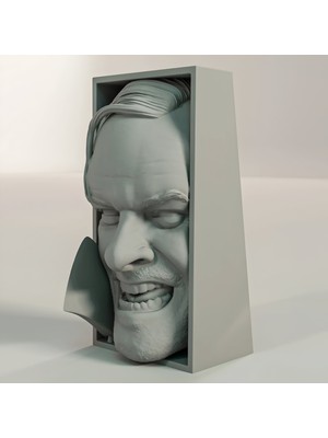 3d Layer Craft Shining Jack Torrance Kitap Dekoru Raf, Masa Dekoru