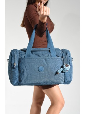 Baginn Seyehat Spor Çantası Klinkır Kumaş Hafif Kabin Boy Valiz 40*25 cm Omuz ve Çapraz Askılı