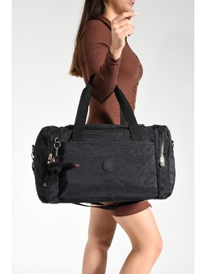 Baginn Seyehat Spor Çantası Klinkır Kumaş Hafif Kabin Boy Valiz 40*25 cm Omuz ve Çapraz Askılı