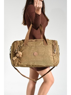 Baginn Seyehat Spor Çantası Klinkır Kumaş Hafif Kabin Boy Valiz 40*25 cm Omuz ve Çapraz Askılı