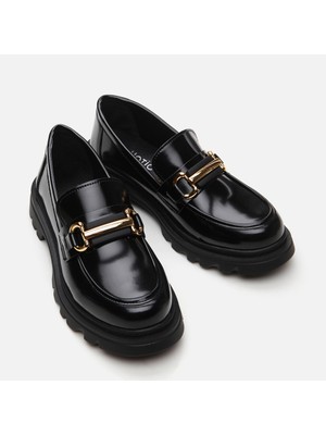 Hotiç 01AYH297650A100 SIYAH Kadın Loafer