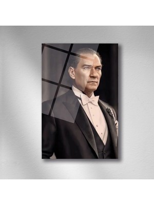 Trenddecors Mustafa Kemal Atatürk Cam - 25*35