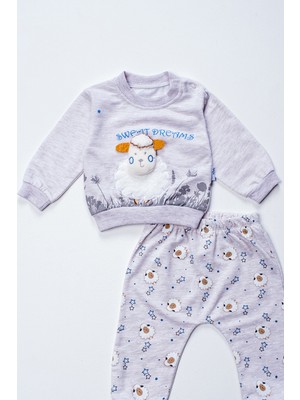 Lusana 368 6-18 Ay Sweat Dreams Kuzulu Bebek 2'li Takım