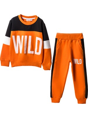 Lusana 3856 3-8 Yaş Wıld Baskılı Takım