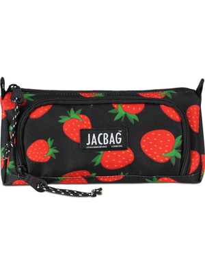 Jacbag Prime XL-Lastik Ayraçlı İki Bölmeli Kalem Kutusu