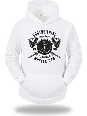 Gölge Stor Gym Body Kapşonlu Unisex Sweatshirt 953